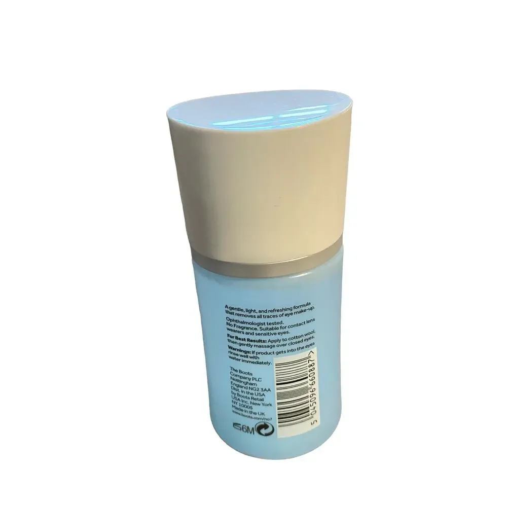 No7 Radiant Results Revitalizing Oil Free Eye Make-Up Remover 3.3 oz